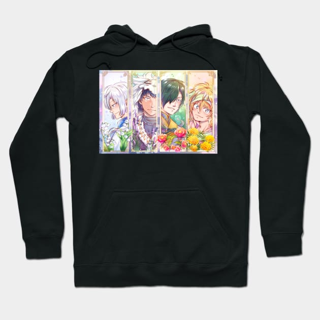 4 dragons Hoodie by Kamapon's Workshop